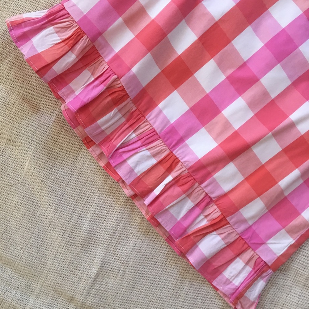 Jcrew Pink Plaid Skirt - Picture 2 of 4